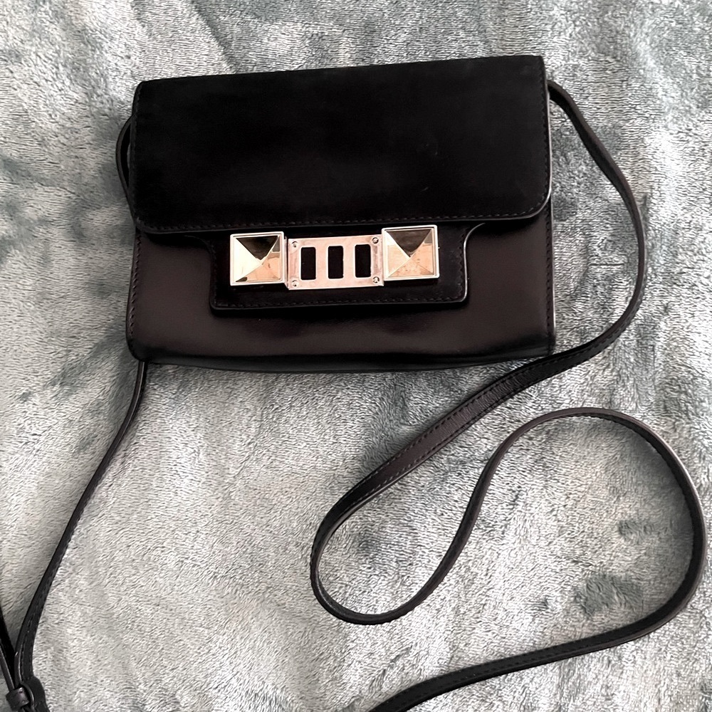 Proenza Schouler  Black PS11 Mini wallet Bag Crossbody